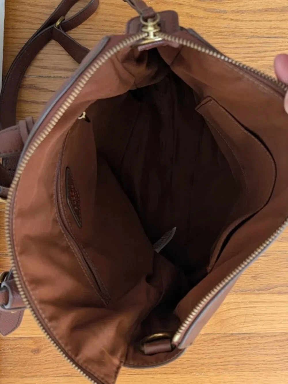 Fossil Elina Convertible Backpack / Cross-Body / Shoulder Bag - $549 new